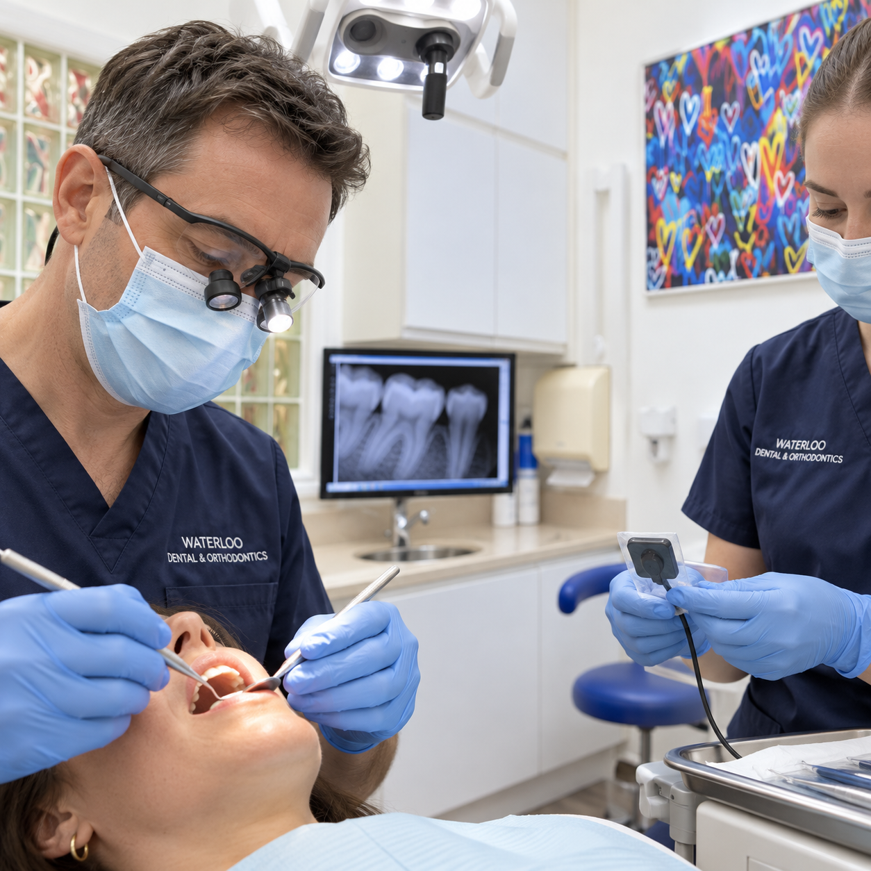 waterloo dental treatment closeup