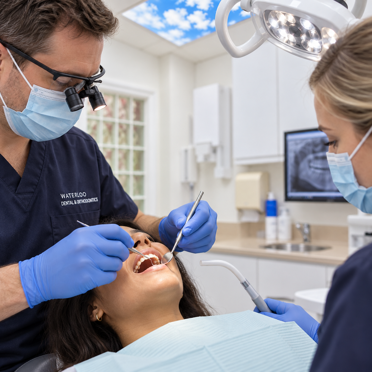 Dental check-up at Waterloo Dental