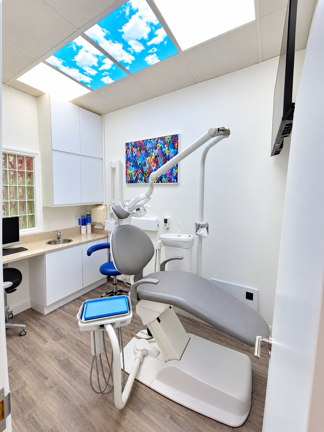 Treatment room at Waterloo Dental